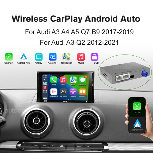 Wireless carplay android auto - android,